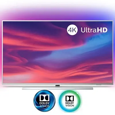 Philips 50PUS7304 50 inç 126 Ekran 4K Ultra HD Uydu Alıcılı Smart LED TV