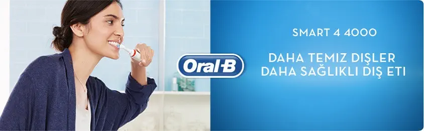 Oral-B Smart 4 4000N Şarjlı Diş Fırçası