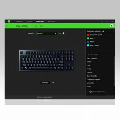 Razer Huntsman Tournament Edition Mekanik Gaming Klavye