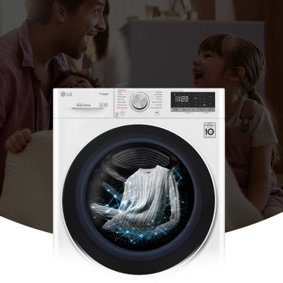 LG F4V5VGP2T A Wi- Fi 1400 Devir 9 kg / 6 kg Kurutmalı Çamaşır Makinesi