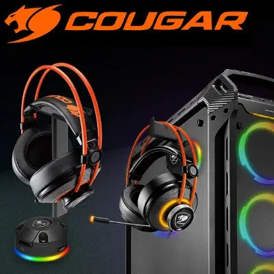 Cougar Bunker S RGB CGR-XXNB-HS1RGB Headset Gaming (Oyuncu) Kulaklık Standı