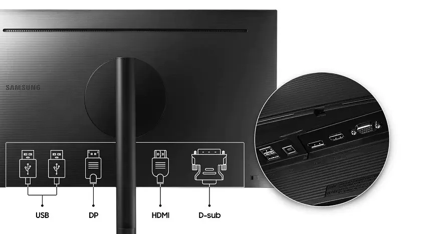 Samsung LS24H650FDMX/UF 23.8″ 5ms 60Hz FullHD Monitör