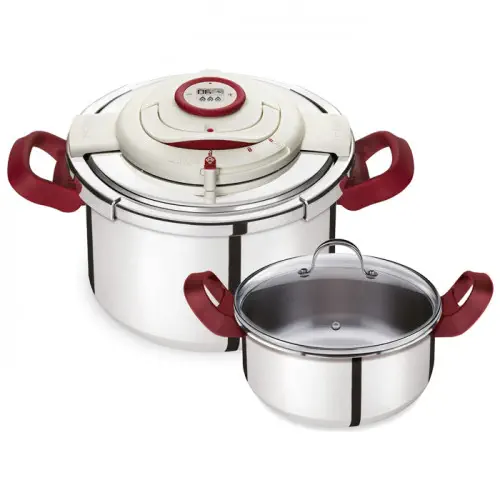 Tefal Clipso + Precision 6 lt + 4.5 lt Düdüklü Tencere Seti