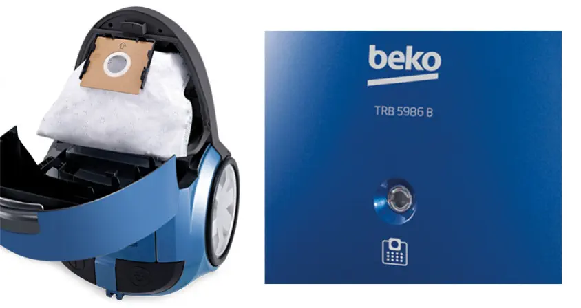 Beko TRB 5986 B 800W Toz Torbalı Elektrikli Süpürge