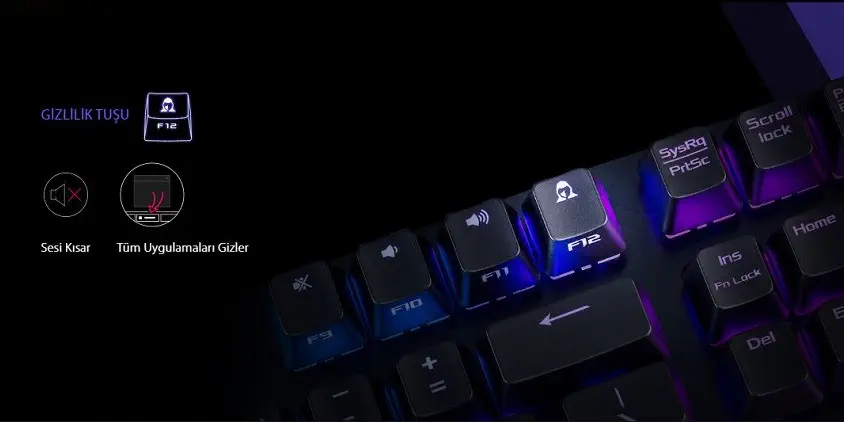 Asus ROG Strix Scope Mekanik Kablolu Gaming Klavye