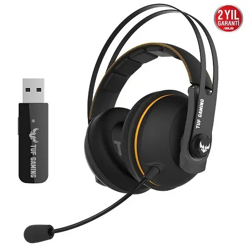 Asus TUF Gaming H7 Wireless Yellow Gaming (Oyuncu) Kulaklık
