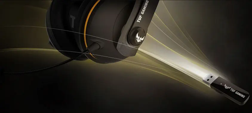 Asus TUF Gaming H7 Wireless Yellow Gaming (Oyuncu) Kulaklık