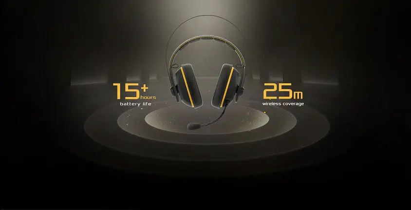 Asus TUF Gaming H7 Wireless Yellow Gaming (Oyuncu) Kulaklık