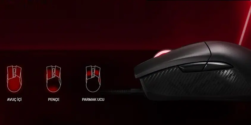 ASUS ROG Gladius II Core Kablolu Gaming Mouse