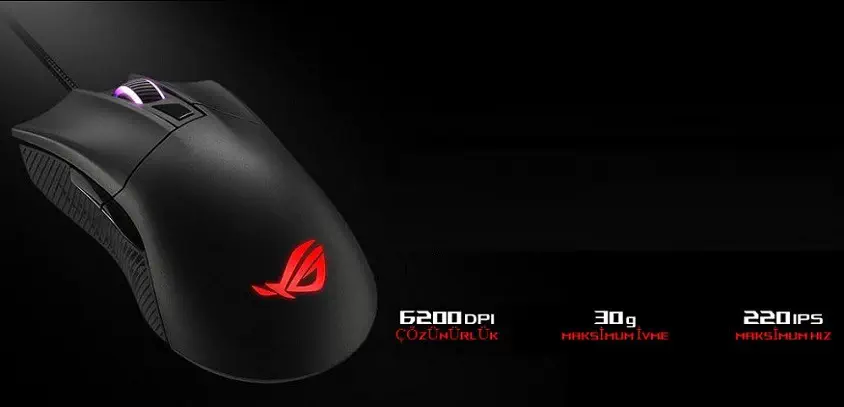 Asus ROG Gladius II Core Kablolu Gaming Mouse