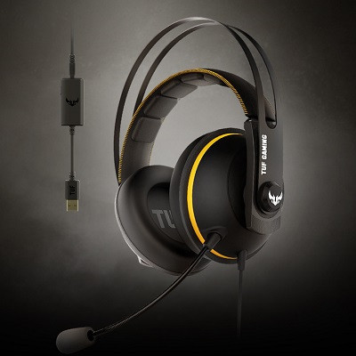 Asus TUF Gaming H7 Yellow Kablolu Gaming (Oyuncu) Kulaklık