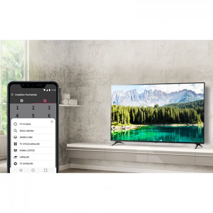 LG 70UM7100PLA 70 inç 178 Ekran 4K Ultra HD Uydu Alıcılı Smart LED Tv