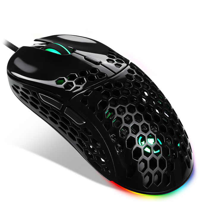 GamePower Sendo RGB Optik 10.000DPI Gaming Mouse Glossy (Parlak)