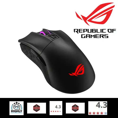 Asus ROG Gladius II Wireless Kablosuz Gaming Mouse
