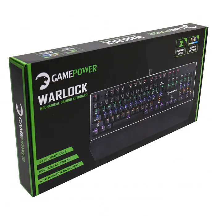 Gamepower Warlock Oyuncu Gaming Klavye