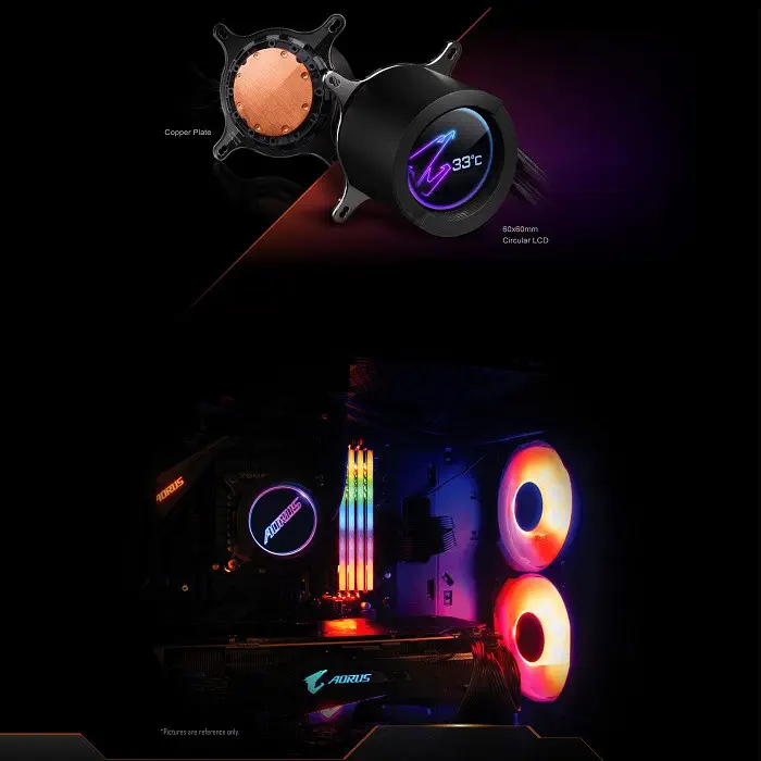 Gigabyte Aorus Liquid Cooler 280 Sıvı Soğutma -GP-ALQCO280