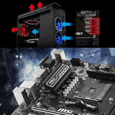 MSI B450M PRO-VDH MAX Gaming Anakart