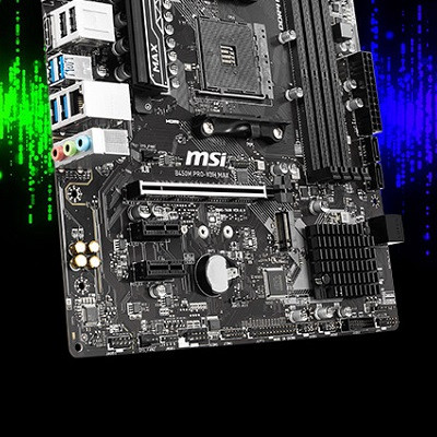 MSI B450M PRO-VDH MAX Gaming Anakart