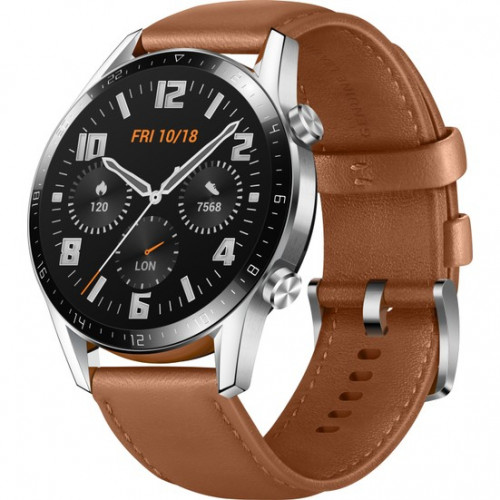Huawei Watch GT 2 Classic Edition 46mm Kahverengi  Akıllı Saat - Huawei Türkiye Garantili