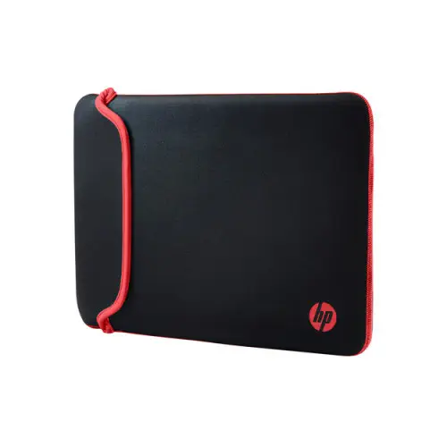 HP 14″ Neopren Ters Çevrilebilir Siyah Kırmızı Kılıf - V5C26AA