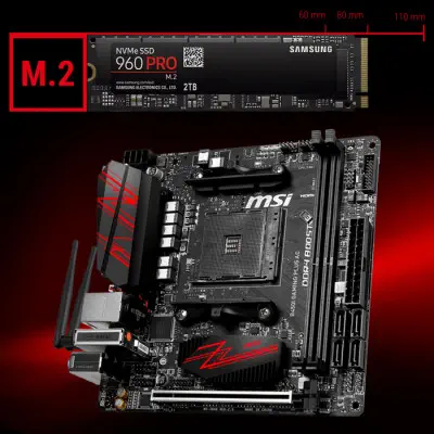 MSI B450I Gaming Plus AC Gaming Anakart