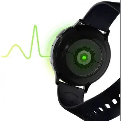 Samsung Galaxy Watch Active2 40mm Aluminyum Mat Siyah SM-R830NZKATUR Akıllı Saat
