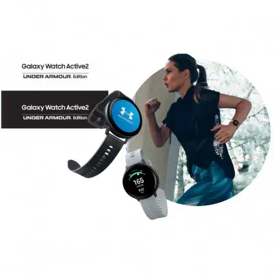 Samsung Galaxy Watch Active2 40mm Aluminyum Mat Siyah SM-R830NZKATUR Akıllı Saat