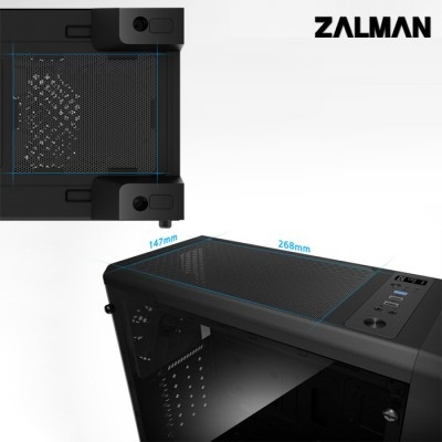 Zalman S2 600W ATX Mid-Tower Kasa