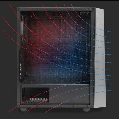 Zalman S4-PLUS(BL) 500W Mid-Tower Gaming Kasa