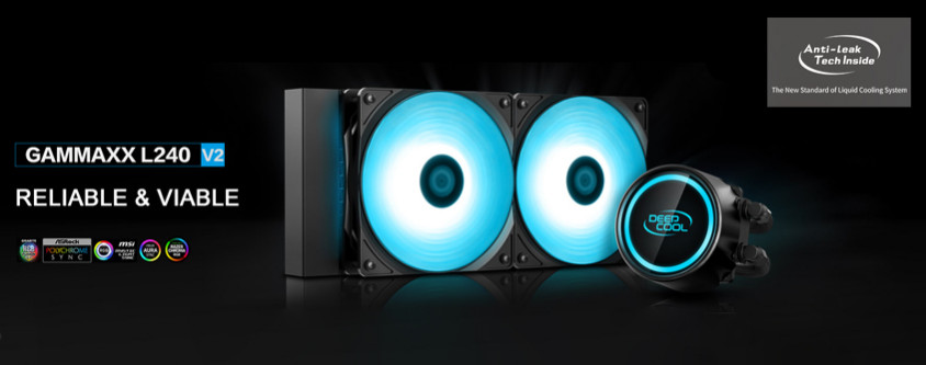DEEPCOOL Gammaxx L240 V2 İşlemci Sıvı Soğutucu