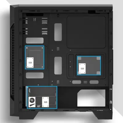 Zalman S3 600W ATX Mid-Tower Kasa