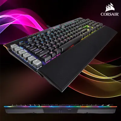 Corsair K95 RGB Platinum CH-9127014-TR Mekanik Kablolu Siyah Gaming Klavye