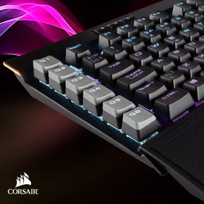 Corsair K95 RGB Platinum CH-9127014-TR Mekanik Kablolu Siyah Gaming Klavye