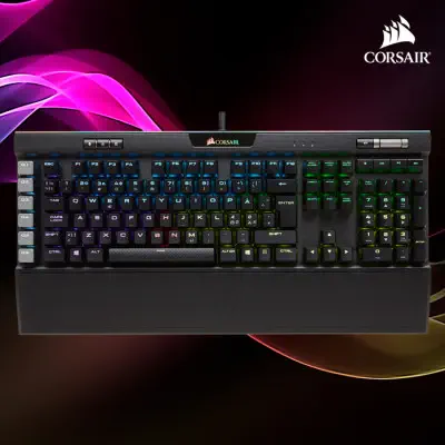 Corsair K95 RGB Platinum CH-9127014-TR Mekanik Kablolu Siyah Gaming Klavye