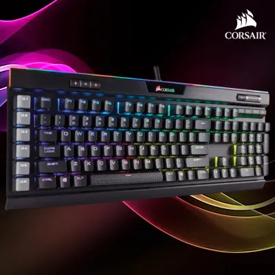 Corsair K95 RGB Platinum CH-9127014-TR Mekanik Kablolu Siyah Gaming Klavye