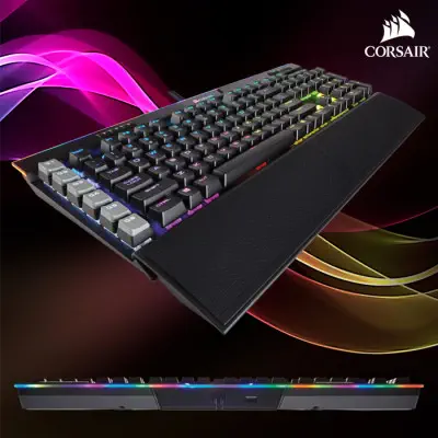 Corsair K95 RGB Platinum CH-9127012-TR Mekanik Kablolu Siyah Gaming Klavye