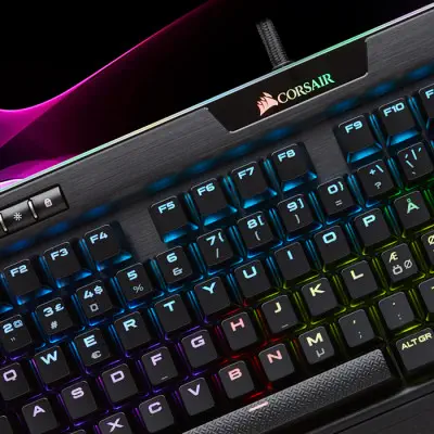 Corsair K95 RGB Platinum CH-9127012-TR Mekanik Kablolu Siyah Gaming Klavye