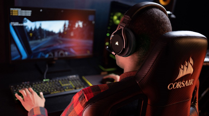 Corsair Virtuoso RGB Wireless Carbon CA-9011185-EU Kablosuz Gaming Kulaklık