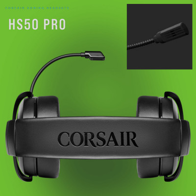 Corsair HS50 Pro Stereo Yeşil CA-9011216-EU Kablolu Gaming Kulaklık