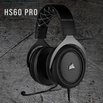 Corsair HS60 Pro Surround Karbon CA-9011213-EU Kablolu Gaming Kulaklık