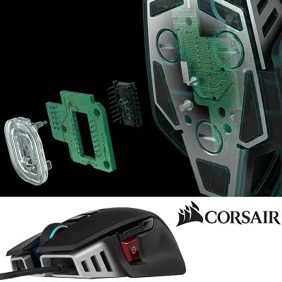 Corsair M65 RGB Elite CH-9309011-EU Kablolu Siyah Gaming Mouse