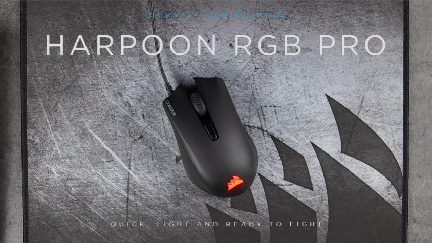 Corsair Harpoon RGB Pro CH-9301111-EU Kablolu Siyah Gaming Mouse