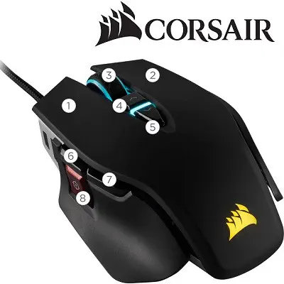 Corsair M65 RGB Elite CH-9309011-EU Kablolu Siyah Gaming Mouse