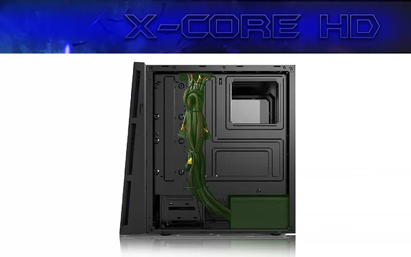 Everest Rampage X-Core Mini Tower Gaming Kasa