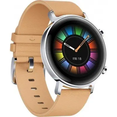 Huawei Watch GT2 42mm Classic Kahverengi Akıllı Saat - Distribütör Garantili