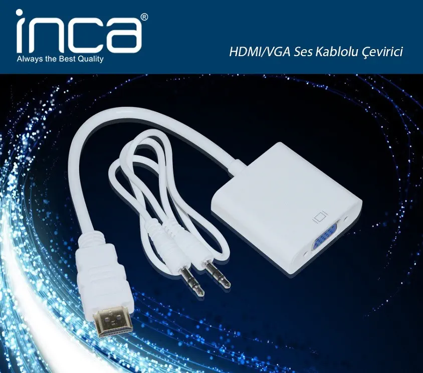 Inca IHTV-7TB 15cm HDMI to VGA Çevirici