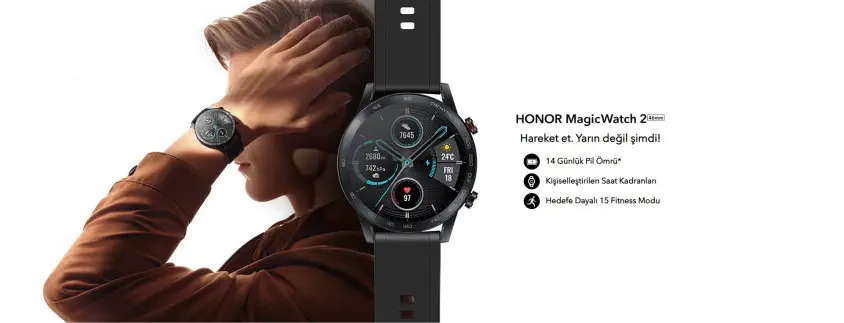 Honor Magic Watch 2 46mm Akıllı Saat Siyah