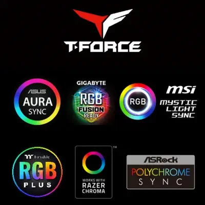Team T-Force Night Hawk RGB TF2D416G3200HC16CDC01 Gaming Ram
