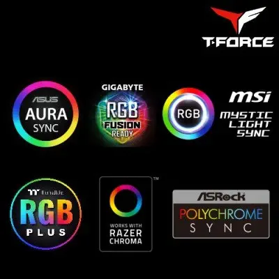 Team T-Force Delta RGB White 16GB (2x8GB) 3200MHz CL16 DDR4 Gaming Ram