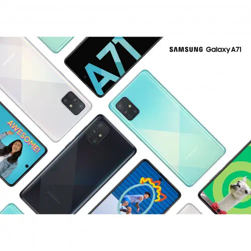 Samsung Galaxy A71 2020 128 GB Beyaz Cep Telefonu 